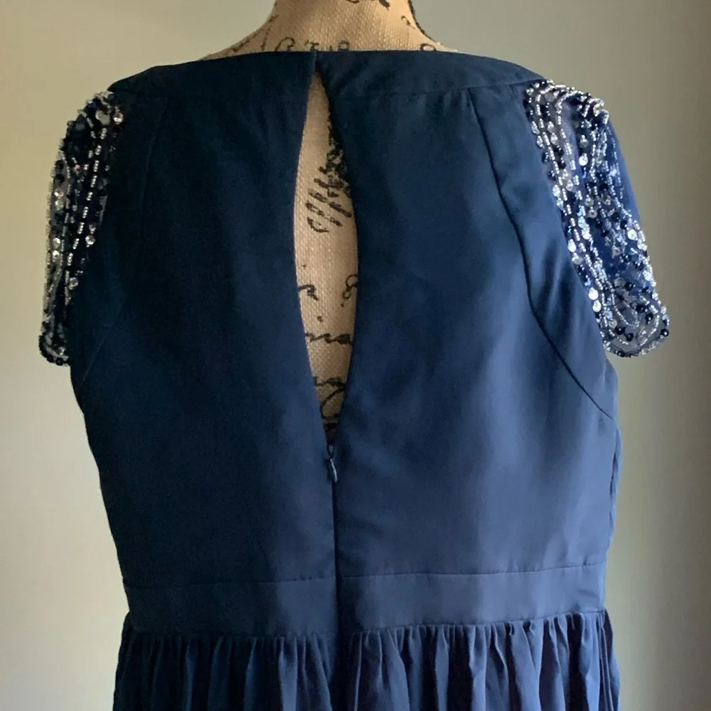 JJ’s House Dark Navy Cocktail Dress - Picture 7 of 16